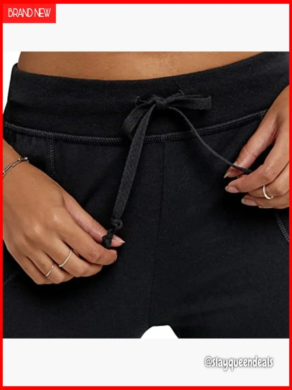 Lightweight Jersey Joggers with Adjustable Drawcord